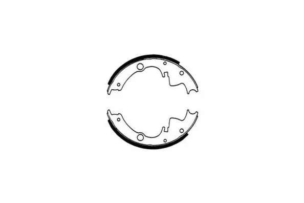 Jeu de mâchoires de frein E.T.F. 09-0224