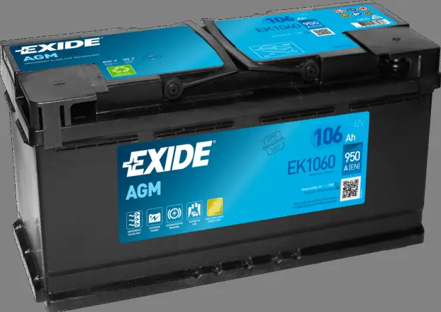 Batterie de démarrage EXIDE EK1060