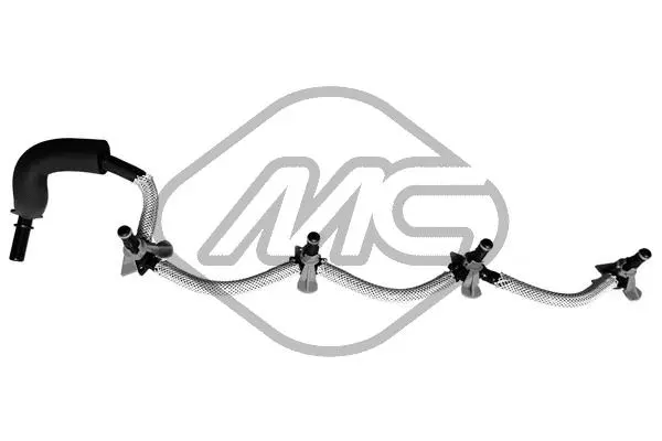 Tuyauterie de carburant Metalcaucho 92093