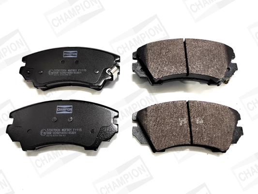 Kit de plaquettes de frein, frein à disque CHAMPION 573270CH