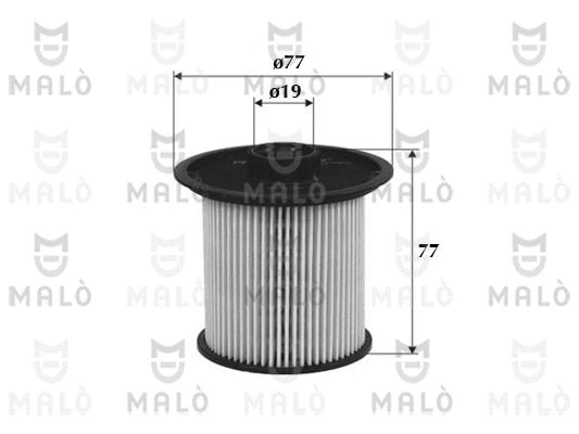 Filtre à carburant AKRON-MALÒ 1520095