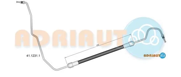 Flexible de frein ADRIAUTO 41.1231.1