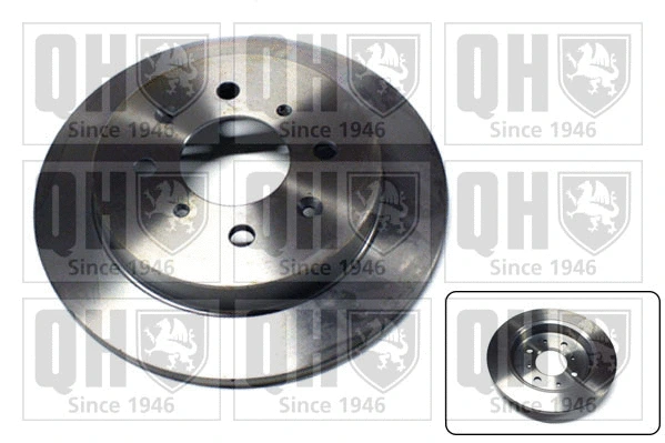 Disque de frein QUINTON HAZELL BDC6002