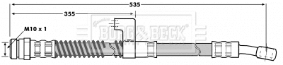 Flexible de frein BORG & BECK BBH7009
