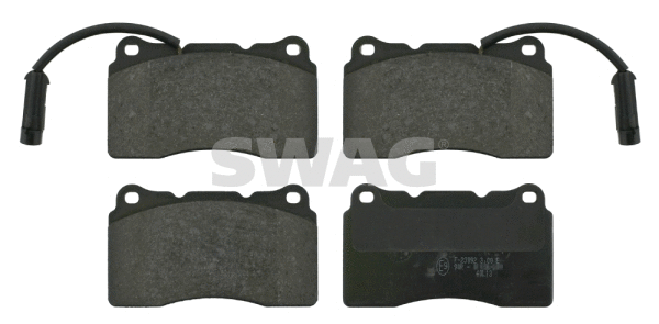 Kit de plaquettes de frein, frein à disque SWAG 74 91 6295