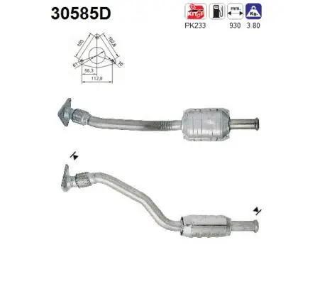 Catalyseur AS 30585D