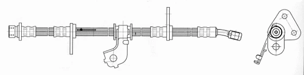 Flexible de frein CEF 512463