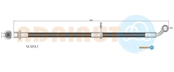 Flexible de frein ADRIAUTO 12.1213.1