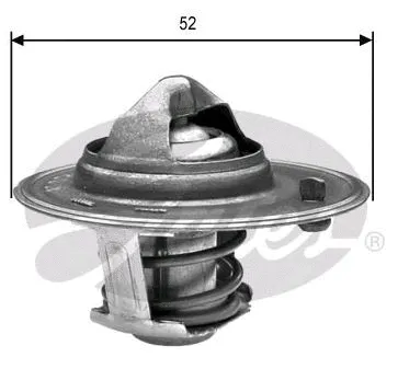 Thermostat, liquide de refroidissement GATES-SEA TH24488G1