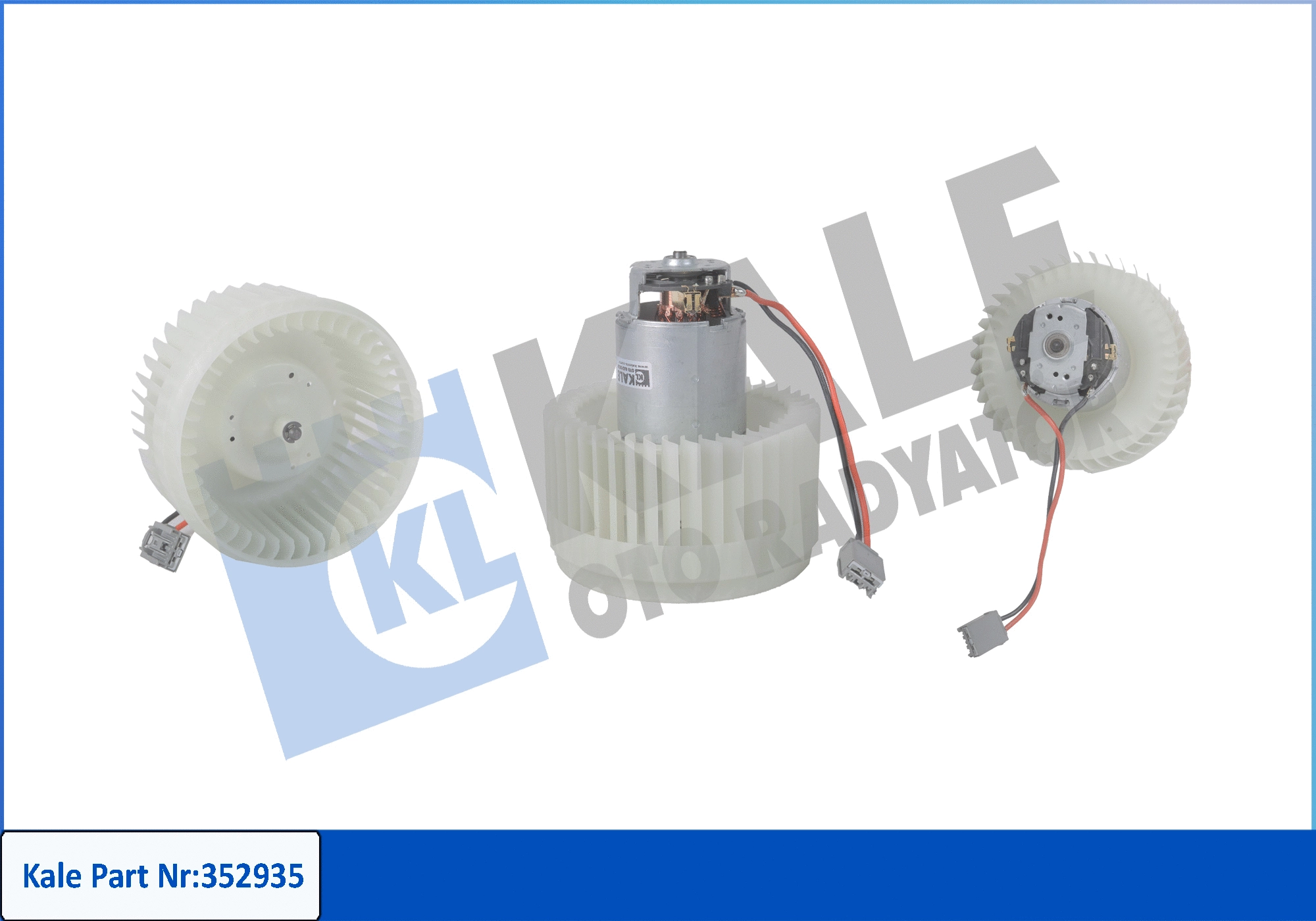 Pulseur d'air habitacle KALE OTO RADYATÖR 352935