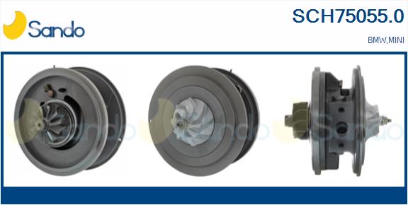 Groupe carter, turbocompresseur SANDO SCH75055.0