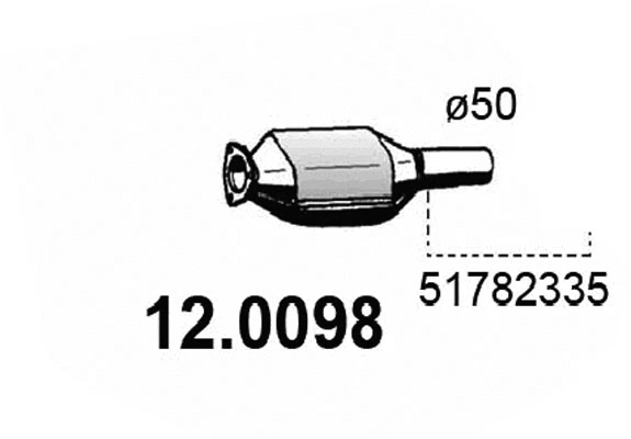 Catalyseur ASSO 12.0098