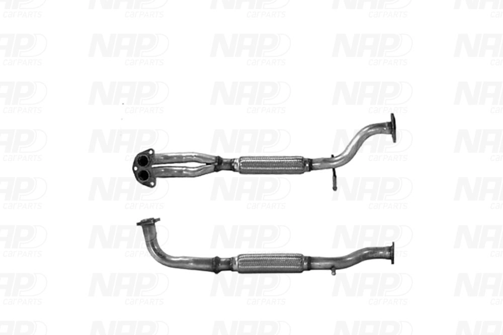 Tuyau d'échappement NAP carPARTS CAF10061