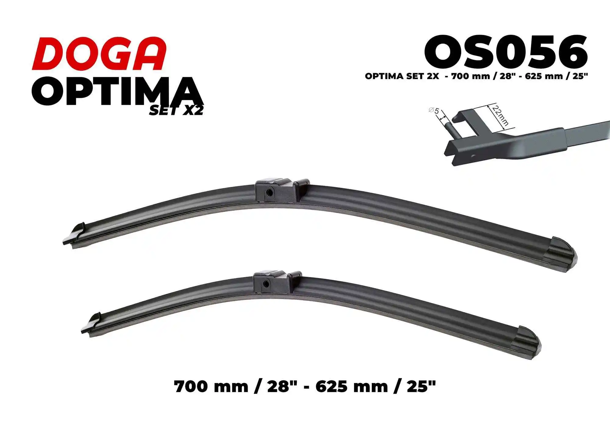Balai d'essuie-glace DOGA OS056
