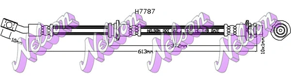 Flexible de frein KAWE H7787
