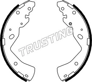 Jeu de mâchoires de frein TRUSTING 040.157