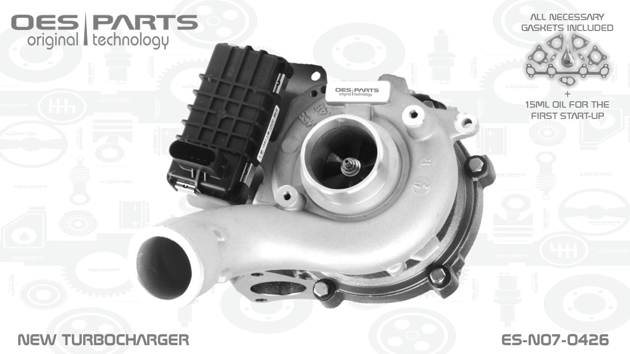 Turbocompresseur, suralimentation OES PARTS ES-N07-0426