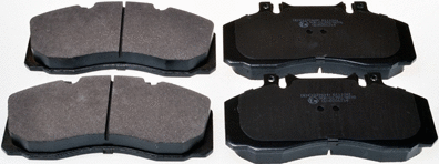 Kit de plaquettes de frein, frein à disque DENCKERMANN B111041