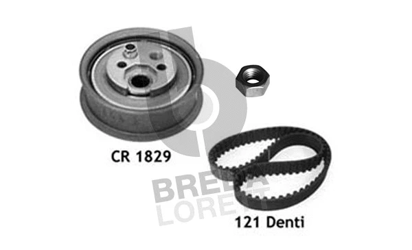 Kit de courroie crantée BREDA LORETT KCD0041