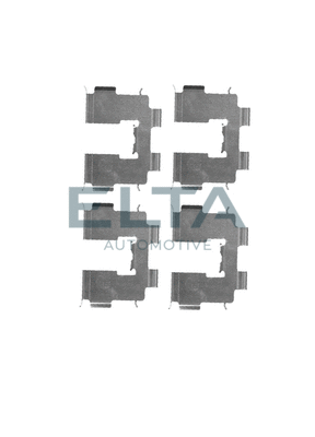 Kit d'accessoires, plaquette de frein à disque ELTA AUTOMOTIVE EA8695