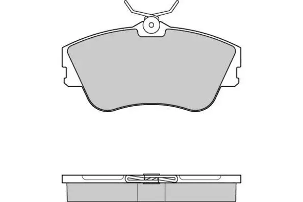 Kit de plaquettes de frein, frein à disque E.T.F. 12-0625