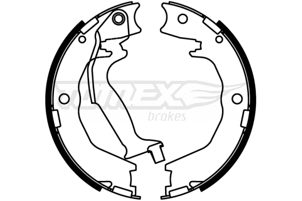 Jeu de mâchoires de frein TOMEX Brakes TX 22-85