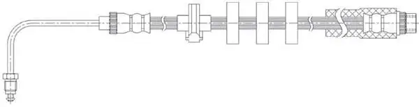 Flexible de frein Technika 43539