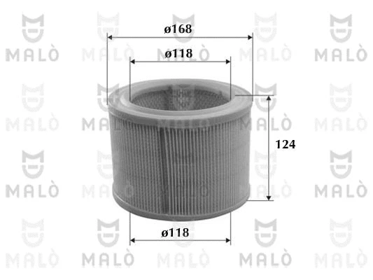 Filtre à air AKRON-MALÒ 1500136