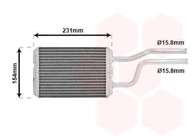 Système de chauffage VAN WEZEL 53006326