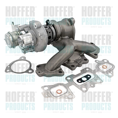 Turbocompresseur, suralimentation HOFFER 6900841