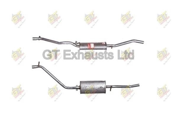 Silencieux arrière GT Exhausts GVW152