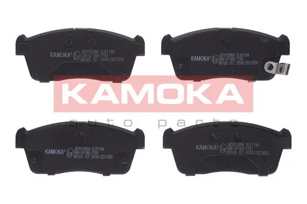 Kit de plaquettes de frein, frein à disque KAMOKA JQ1013064