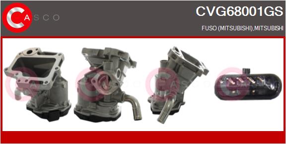 Vanne EGR CASCO CVG68001GS