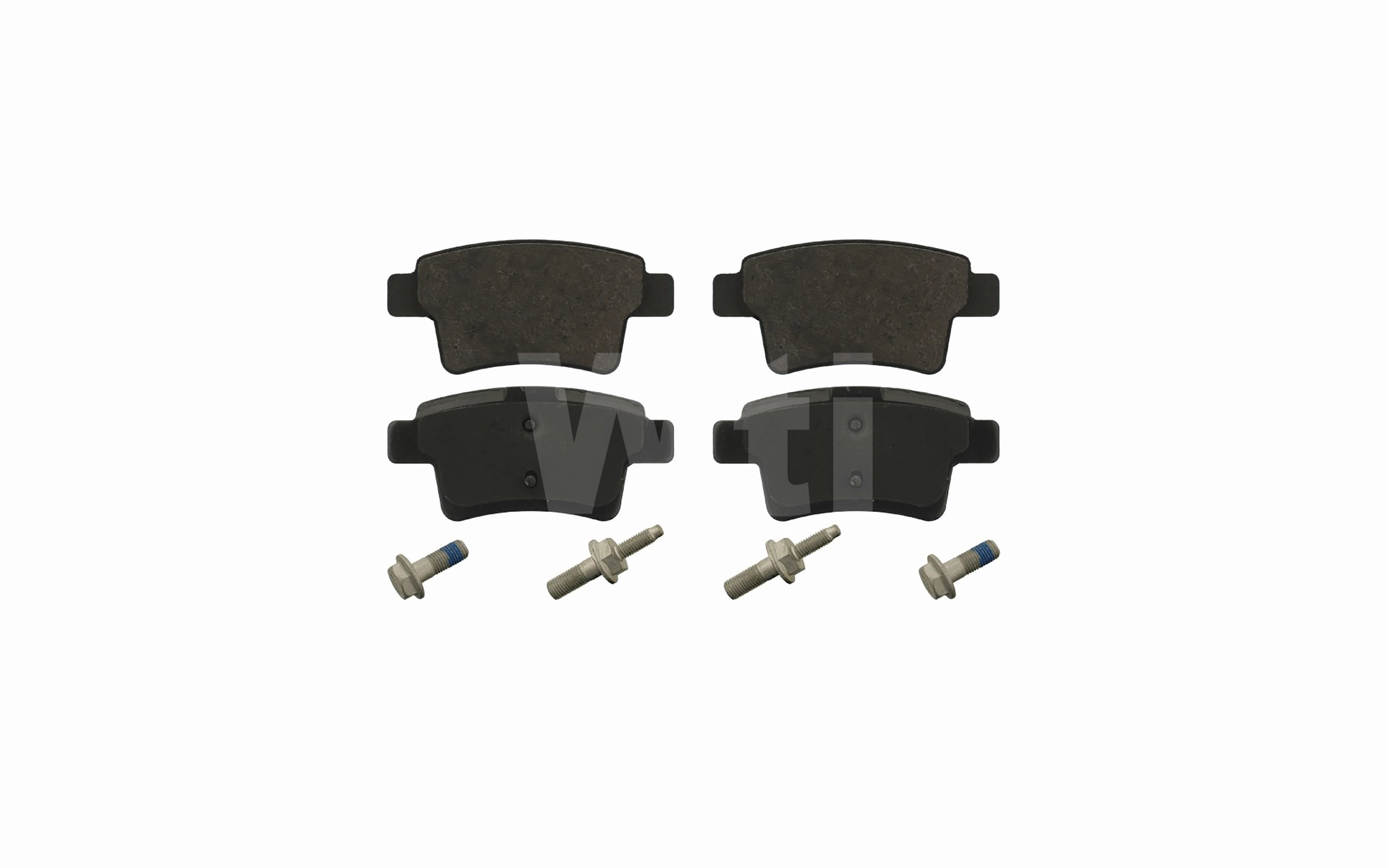 Kit de plaquettes de frein, frein à disque Wti Automotive K711193