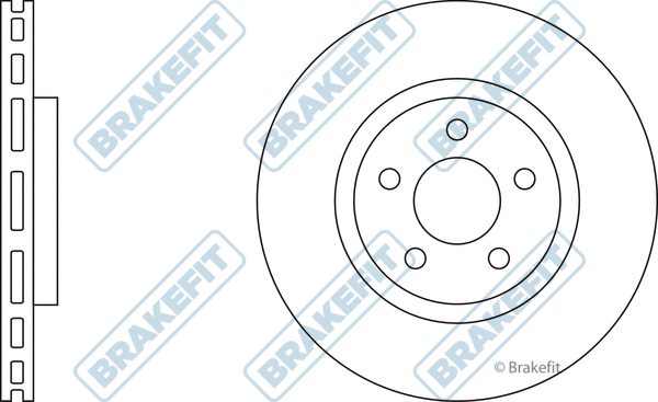 Disque de frein APEC SDK6339