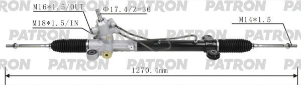 Crémaillère de direction PATRON PSG3066