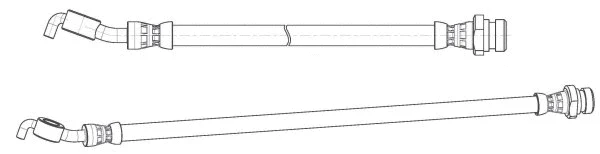 Flexible de frein CEF 514970