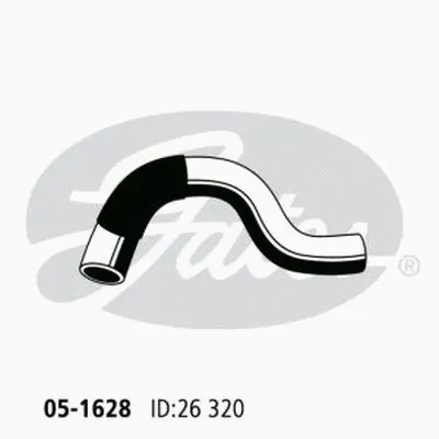 Durite de radiateur GATES-AU 05-1628