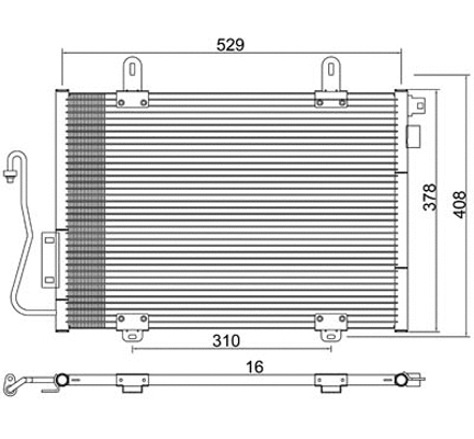 Condenseur, climatisation PowerMax 7110172