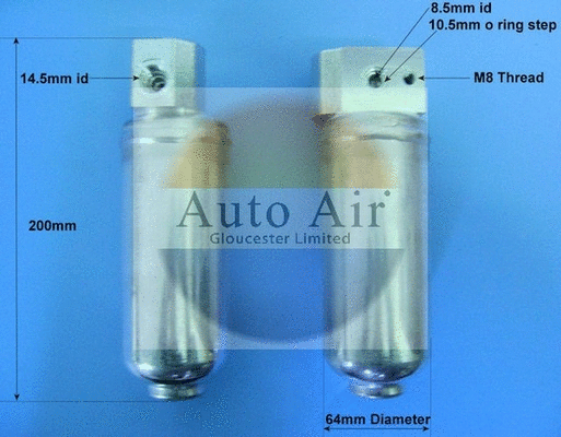 Filtre déshydratant, climatisation AUTO AIR GLOUCESTER 31-9152