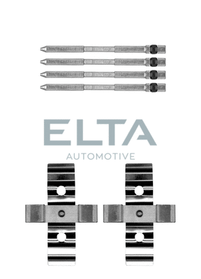 Kit d'accessoires, plaquette de frein à disque ELTA AUTOMOTIVE EA8530