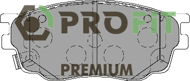 Kit de plaquettes de frein, frein à disque PROFIT 5005-1707