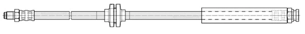 Flexible de frein CEF 512257