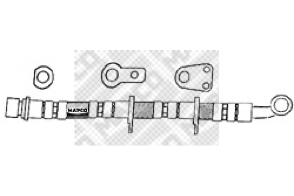 Flexible de frein MAPCO 3354