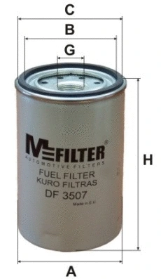 Filtre à carburant MFILTER DF 3507
