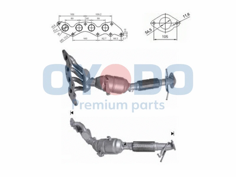 Catalyseur Oyodo 10N0068-OYO