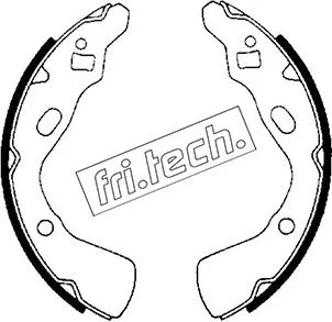 Jeu de mâchoires de frein fri.tech. 1049.140