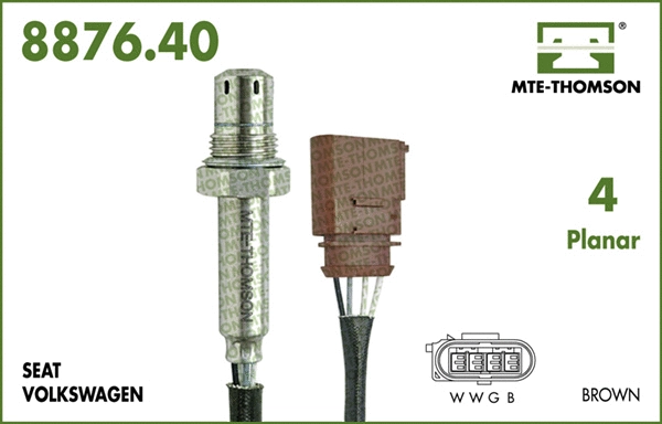 Sonde lambda MTE-THOMSON 8876.40.164