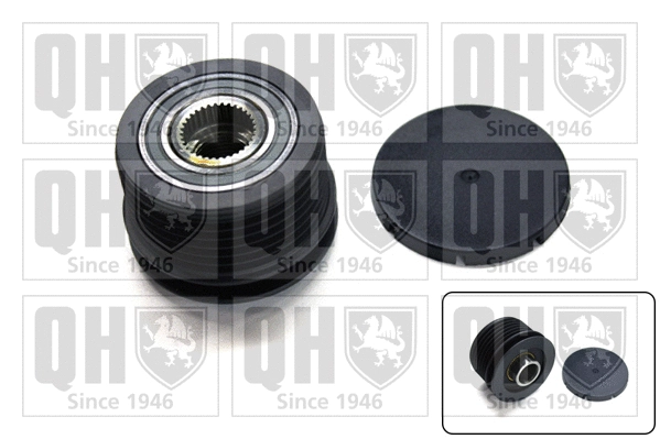 Poulie roue libre, alternateur QUINTON HAZELL QTR119