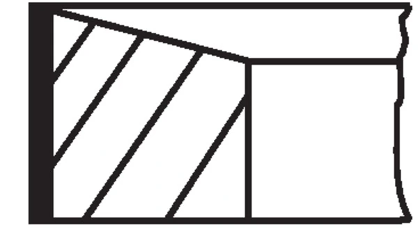 Jeu de segments de pistons IZUMI TYPR1540620